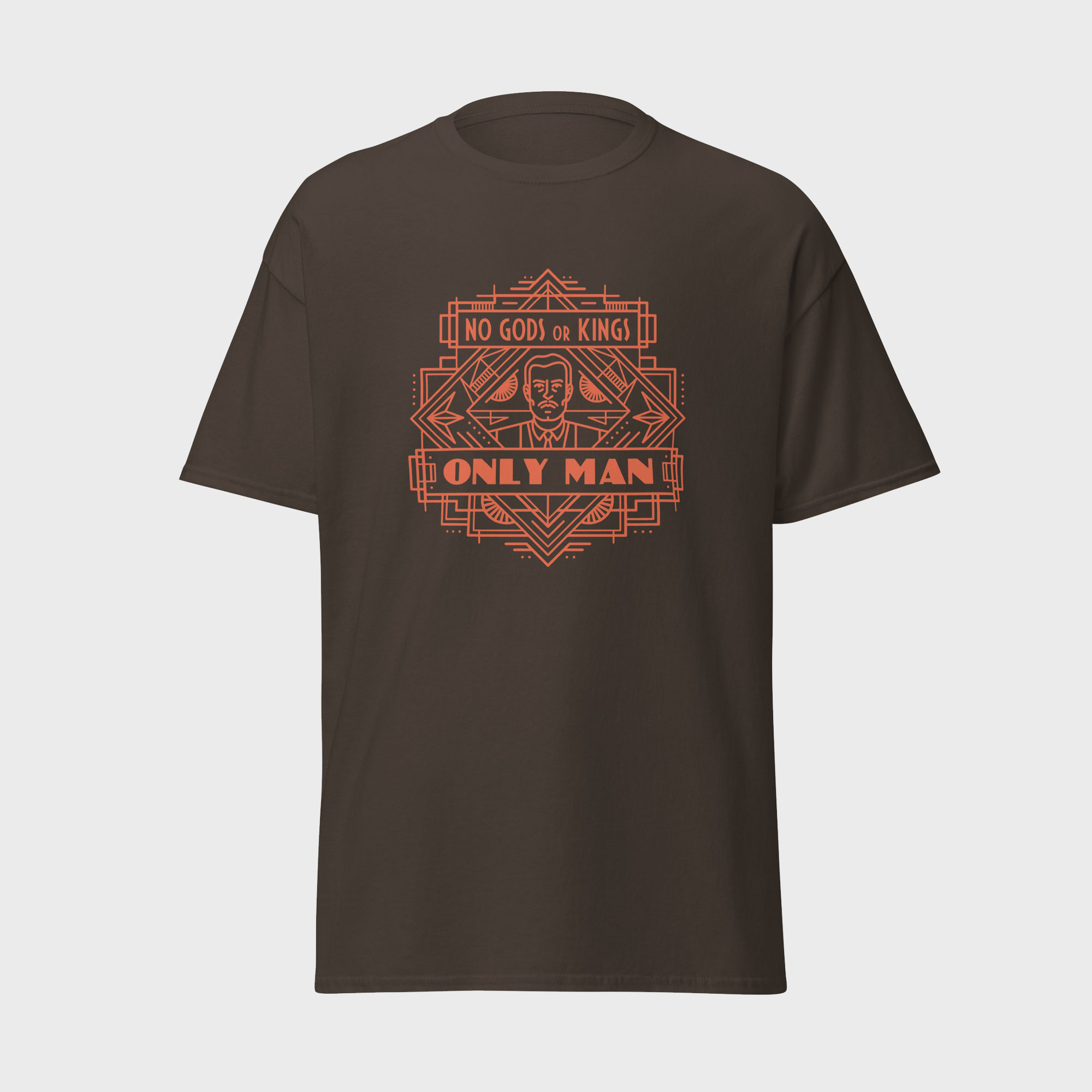 No Gods or Kings, Only Man – Narrative Gaming T-Shirt - Image 3